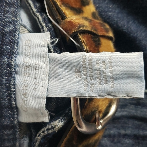 Charter Club Kathrine Fit Jeans Size 2P - Picture 7 of 9